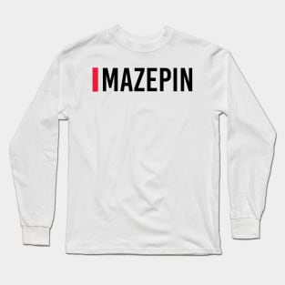 Nikita Mazepin Driver Name - 2022 Season #2 Long Sleeve T-Shirt